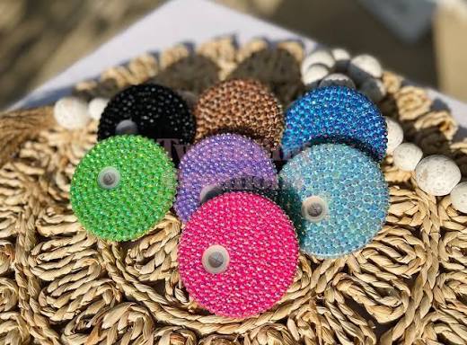 Rhinestone Lids